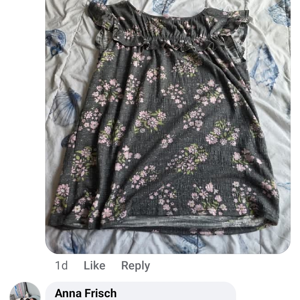 Floral Ruffle Sleeve Dress